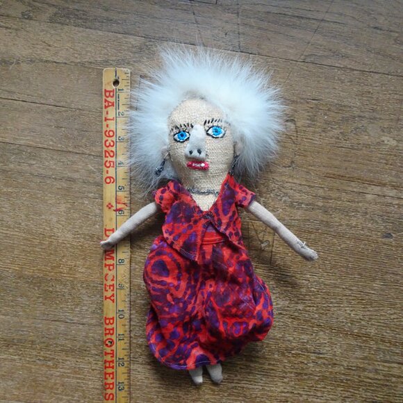 Vintage handmade doll - Picture 6 of 7